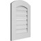 Ekena Millwork Arch Top Surface Mount PVC Gable Vent: Non-Functional, w/ 3-1/2"W x 1"P Standard Frame, 18"W x 22"H GVPAR18X2201SN - alternate 3